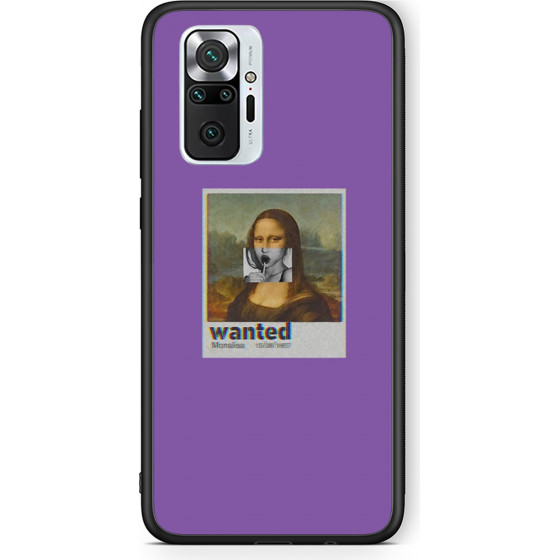 Smartfits Case Hard Xiaomi Redmi Note 10 Pro Popart Monalisa + Ring Holder - (Xi.RedmNot10Pr-MonalisPART@)