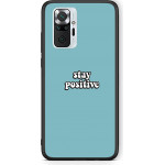 Smartfits Case Hard Xiaomi Redmi Note 10 Pro Text Positive + Ring Holder - (Xi.RedmNot10Pr-PositiveTXT@)