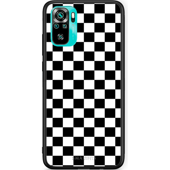 Smartfits Case Hard Xiaomi Redmi Note 10/Note 10S Geometric Squares + Ring Holder - (Xi.RedmNot10-SquaresGEO@)