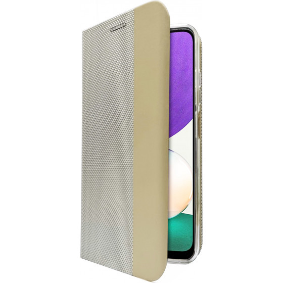 Vivid Case Fabric Book Samsung Galaxy A22 5G Gold - (VIBOOK187GD)