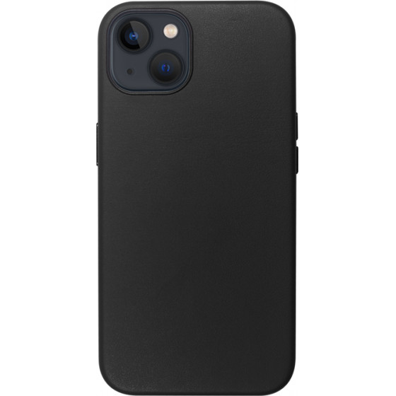 Vivid Leather Case Magsafe Apple iPhone 13 Black - (VIMAGLE196BK)