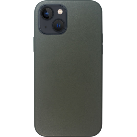 Vivid Leather Case Magsafe Apple iPhone 13 Olive Green - (VIMAGLE196OLIVEGR)
