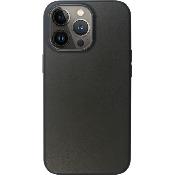 Vivid Leather Case Magsafe Apple iPhone 13 Pro Black - (VIMAGLE197BK)