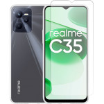 Vivid Set TPU Case + Tempered Glass Realme C35 Transparent - (VIGELLY232GLASSTN)