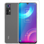 Vivid Set TPU Case + Tempered Glass TCL 30 5G Transparent - (VIGELLY236GLASSTN)