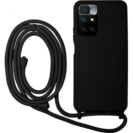 Vivid Silicone Cace Lace Redmi 10 Black - (VISILACE194BK)