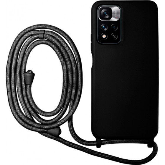 Vivid Silicone Case Lace Redmi Note 11 Pro+ 5G Black - (VISILACE22BK)