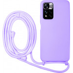 Vivid Silicone Case Lace Redmi Note 11 Pro+ 5G Lilac - (VISILACE22LILAC)