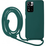 Vivid Silicone Case Lace Redmi Note 11 Pro+ 5G Pine Green - (VISILACE22PINEGR)