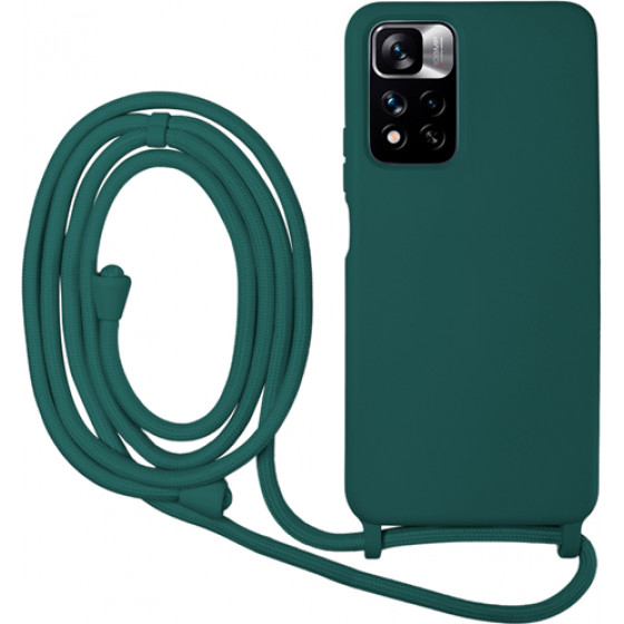 Vivid Silicone Case Lace Redmi Note 11 Pro+ 5G Pine Green - (VISILACE22PINEGR)