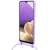 Vivid Silicone Case Lace Samsung Galaxy A33 5G Lilac - (VISILACE214LILAC)
