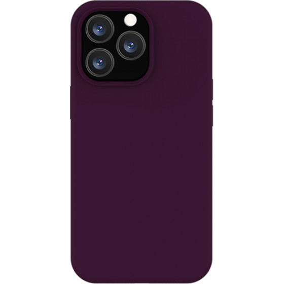Vivid Silicone Case Liquid Apple iPhone 13 Pro Max Burgundy - (VISILIQ198BURG)