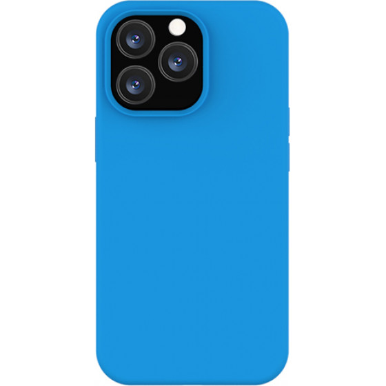 Vivid Silicone Case Liquid Apple iPhone 13 Pro Max Sky Blue - (VISILIQ198SKYBL)