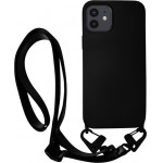 Vivid Silicone Case Strap Apple iPhone 12/12 Pro Black - (VISISTRAP139BK)