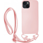 Vivid Silicone Case Strap Apple iPhone 13 Nude - (VISISTRAP196NUDE)