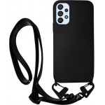 Vivid Silicone Case Strap Samsung Galaxy A53 5G Black - (VISISTRAP215BK)