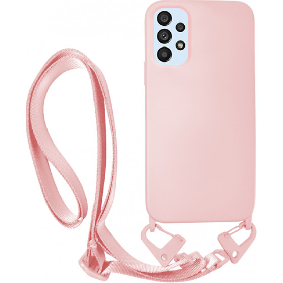 Vivid Silicone Case Strap Samsung Galaxy A53 5G Nude - (VISISTRAP215NUDE)
