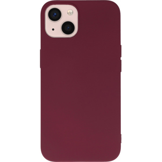 Vivid Silicone Cover Apple iPhone 13 Plum - (VISILI196PLUM)
