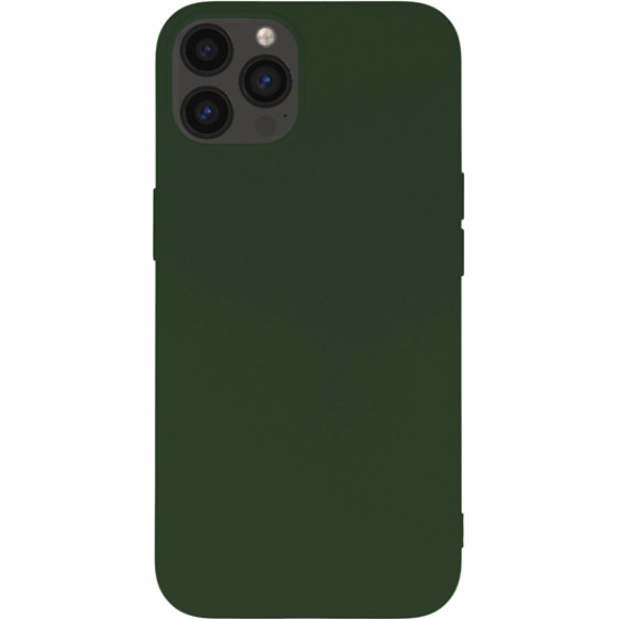 Vivid Silicone Cover Apple iPhone 13 Pro Max Army Green - (VISILI198ARMYGR)