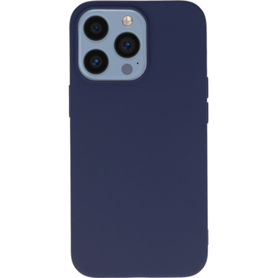 Vivid Silicone Cover Apple iPhone 13 Pro Max Blue Nuit - (VISILI198NUITBL)