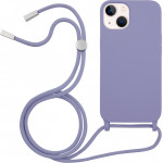 Vivid Silicone Cover Lace Apple iPhone 13 Lilac - (VISILACE196LILAC)