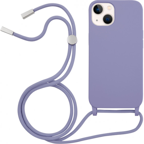 Vivid Silicone Cover Lace Apple iPhone 13 Lilac - (VISILACE196LILAC)