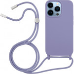 Vivid Silicone Cover Lace Apple iPhone 13 Pro Lilac - (VISILACE197LILAC)