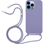 Vivid Silicone Cover Lace Apple iPhone 13 Pro Max Lilac - (VISILACE198LILAC)