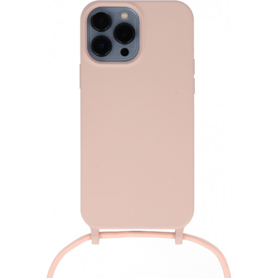 Vivid Silicone Cover Lace Apple iPhone 13 Pro Max Nude - (VISILACE198NUDE)