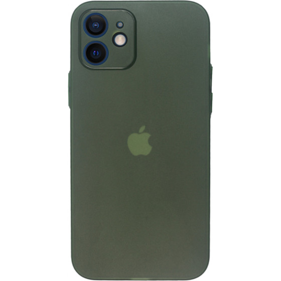 Vivid TPU Case Slim Apple iPhone 12/12 Pro Transparent Green - (VISLIM139GR)