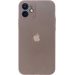 Vivid TPU Case Slim Apple iPhone 12/12 Pro Transparent Pink - (VISLIM139PK)
