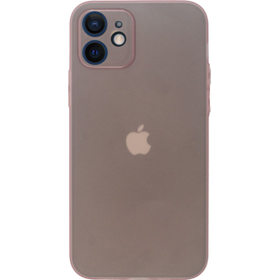 Vivid TPU Case Slim Apple iPhone 12/12 Pro Transparent Pink - (VISLIM139PK)
