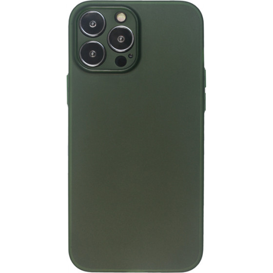 Vivid TPU Case Slim Apple iPhone 13 Pro Max Transparent Green - (VISLIM198GR)