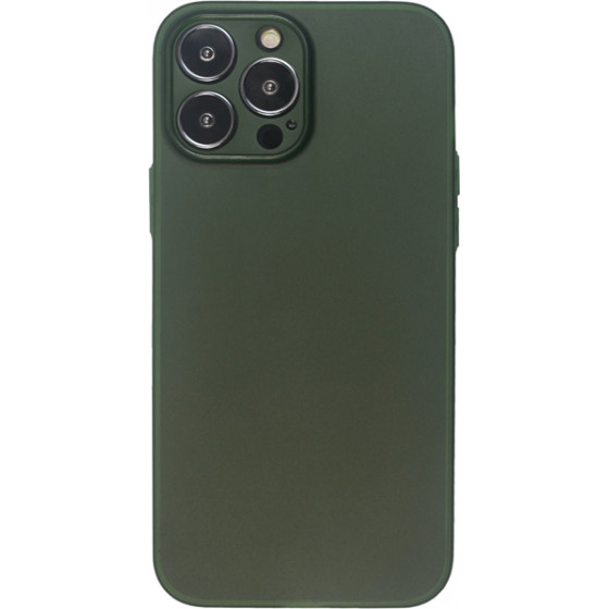 Vivid TPU Case Slim Apple iPhone 13 Pro Transparent Green - (VISLIM197GR)