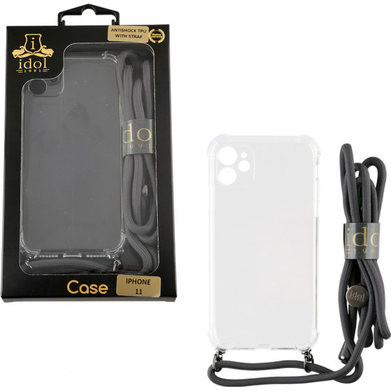 Idol 1991 ���� Iphone 11 6.1'' Antishock Air Tpu With Strap Full Camera Protection ������� - (5205308316173)