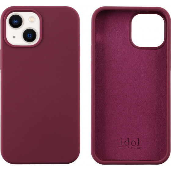 Idol 1991 ���� Iphone 13 Mini 5.4'' Velvet Elite Tpu 4 Side Camera Guard BURGUNDY - (5205308315138)