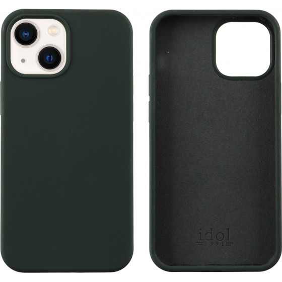 Idol 1991 ���� Iphone 13 Mini 5.4'' Velvet Elite Tpu 4 Side Camera Guard Dark GREEN - (5205308315121)