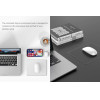 ��������� Mouse Pad 246x202x2mm, ���������, �����/����� - (CT-MP24-AS)