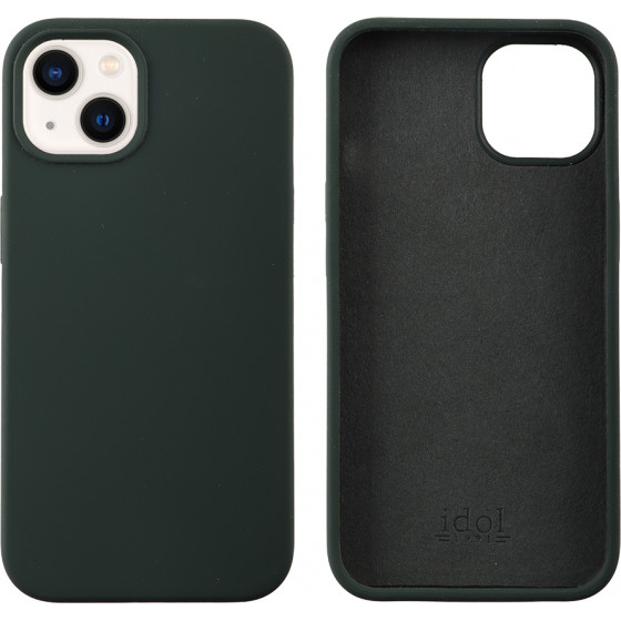 Idol 1991 ���� Iphone 13 6.1'' Velvet Elite Tpu 4 Side Camera Guard Dark GREEN - (5205308315077)