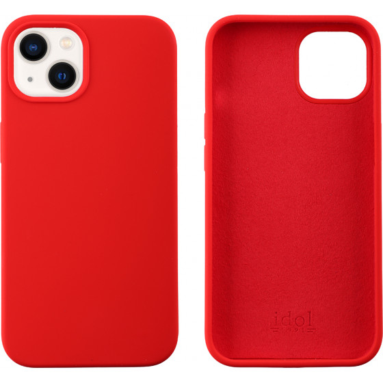 Idol 1991 ���� Iphone 13 6.1'' Velvet Elite Tpu 4 Side Camera Guard RED - (5205308314438)
