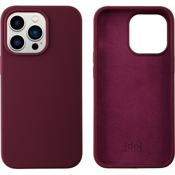 Idol 1991 ���� Iphone 13 Pro 6.1'' Velvet Elite Tpu 4 Side Camera Guard BURGUNDY - (5205308315145)