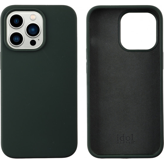 Idol 1991 ���� Iphone 13 Pro 6.1'' Velvet Elite Tpu 4 Side Camera Guard Dark GREEN - (5205308315152)