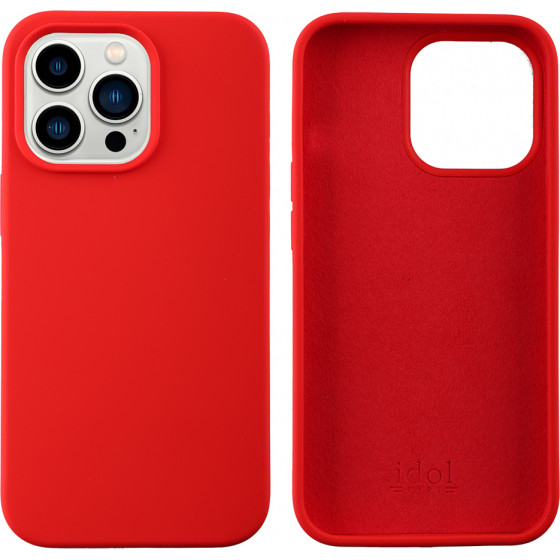 Idol 1991 ���� Iphone 13 Pro 6.1'' Velvet Elite Tpu 4 Side Camera Guard RED - (5205308314452)