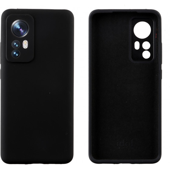 Idol 1991 ���� Xiaomi 12/12X 6.28'' Velvet Elite Tpu 4 Side Camera Guard BLACK - (5205308315015)