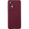 Idol 1991 ���� Xiaomi 12/12X 6.28'' Velvet Elite Tpu 4 Side Camera Guard BURGUNDY - (5205308315183)