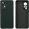 Idol 1991 ���� Xiaomi 12/12X 6.28'' Velvet Elite Tpu 4 Side Camera Guard Dark GREEN - (5205308315022)