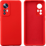 Idol 1991 ���� Xiaomi 12/12X 6.28'' Velvet Elite Tpu 4 Side Camera Guard RED - (5205308315039)