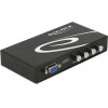 DeLock Vga Switch 4 ports, bidirectional, Full HD, ����� - (87635)