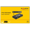 DeLock Vga Switch 4 ports, bidirectional, Full HD, ����� - (87635)