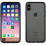 Muvit Crystal Bumper Iphone X Xs Black Backcover - (MUCRB0026)